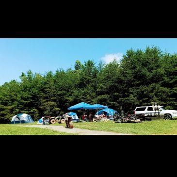 Large Family or Group Campsite. Tents and RV Primitive Sites. 