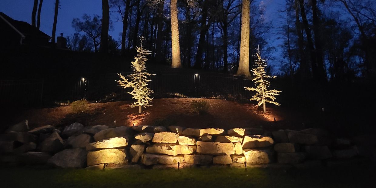 Landscape lighting in north hills pittsburgh