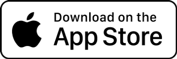 Apple App Store download button.
