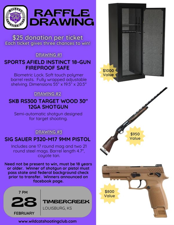 Raffle Fundraiser | Wildcat Shooting Club