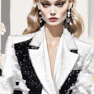 Chanel designer Uniform womenswear hotel luxury fashion bespoke Griffiths Studio