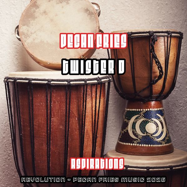 Pecan Fries Aspirations Album Cover Drum Set