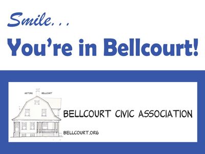 Our lawn signs are popping up all over Bellcourt and help identify our historic community