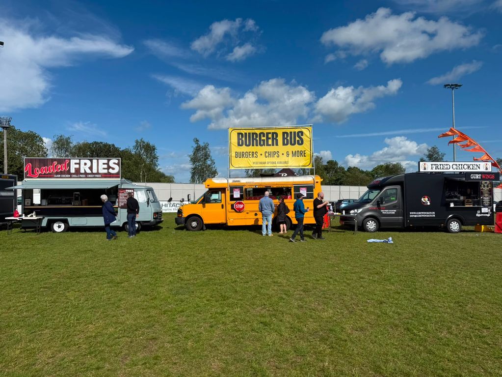 Burger Bus at a festival