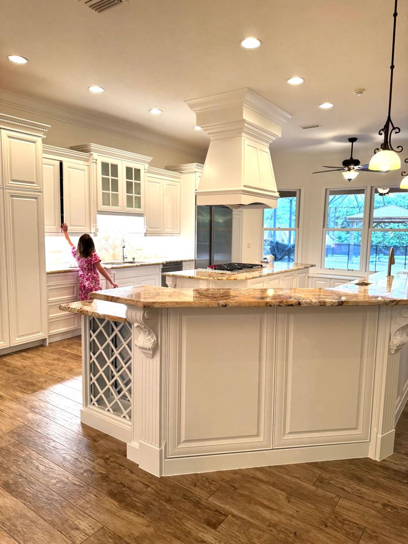 Cabinet painting by B&B Professional Painting - smooth durable kitchen cabinet finish in Sarasota Florida