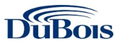 DuBois logo with stylized swoosh above text.