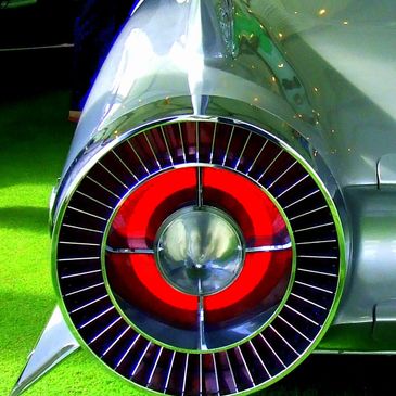 Left tail light on the 1959 Cadillac Cyclone