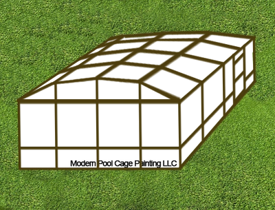 DOME POOL CAGE ROOF