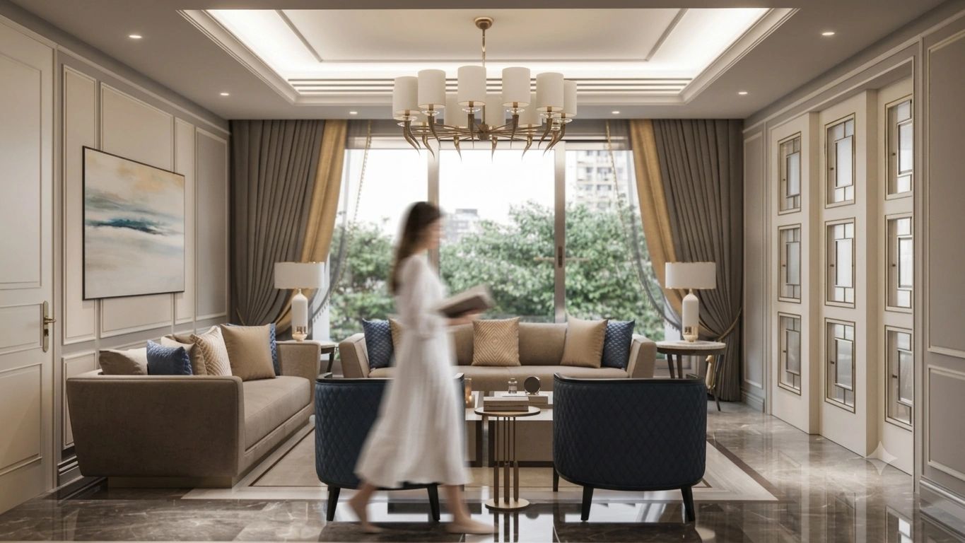 Interior design image published by Salsette Designs