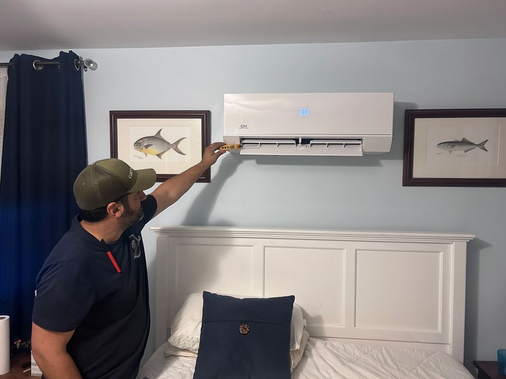 Commissioning our units and ensuring quality install! 