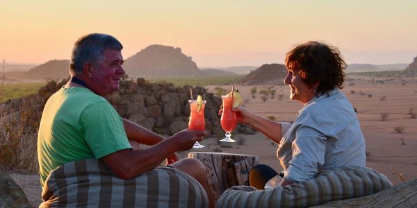 Sundowners Camp Kipwe Damaraland Twyfelfontien Namibia