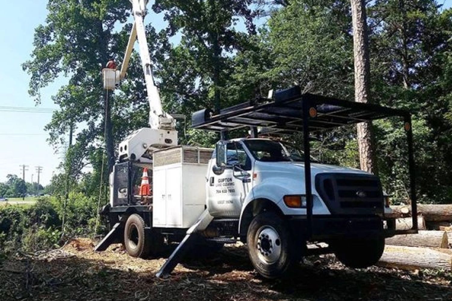 Gupton Land Clearing Tree Clearing Salisbury, North Carolina