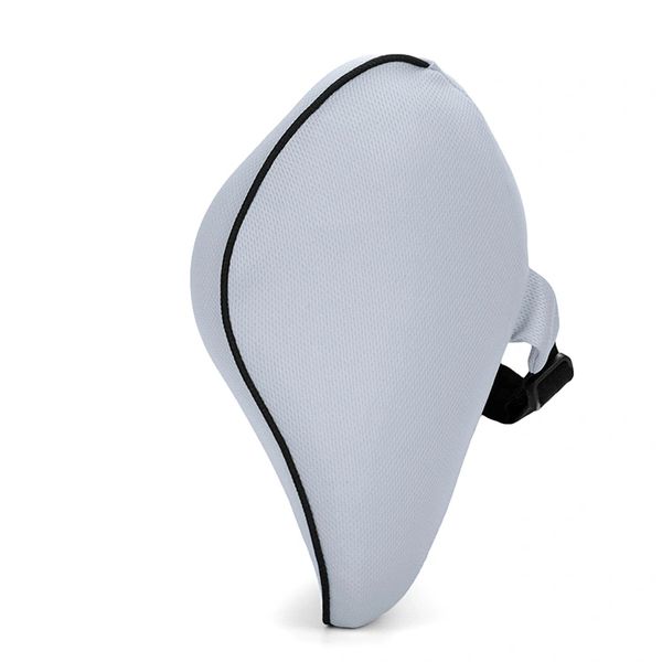 Side profile of the Arto Pillow - Memory Foam in gray.