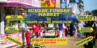 State Fair of Louisiana Sunday Funday Market  Taste of the State Fair