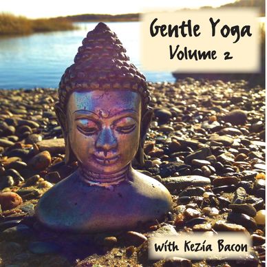 An image of a Gentle Yoga Volume 2 with Kezia Bacon CD cover.