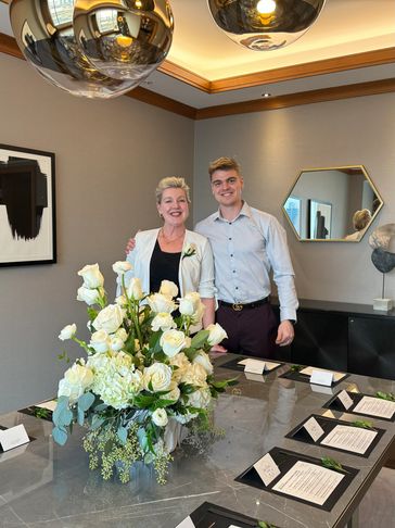 Kerry and son Michael are Trusted GTA Florists, who create memorable moments through floral design