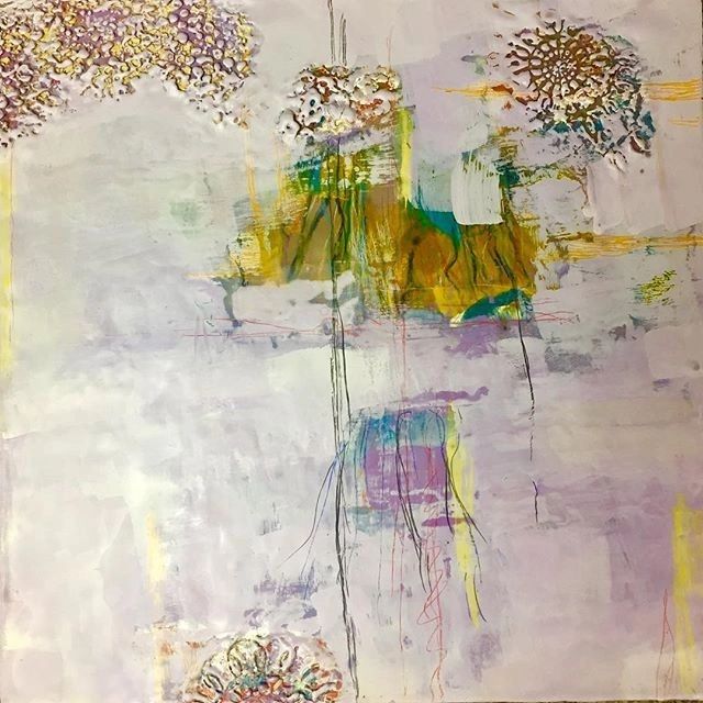 encaustic, encaustic art, mixed media