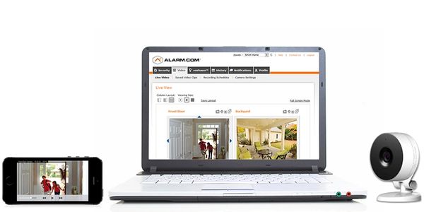 Alarm.com Mobile viewing