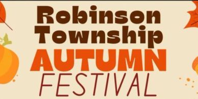 Robinson Township Autumn Festival banner.