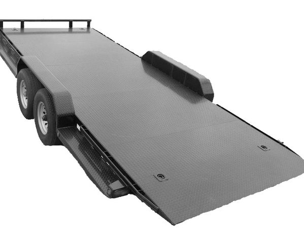 Car Tilt Trailer with Electric Winch
