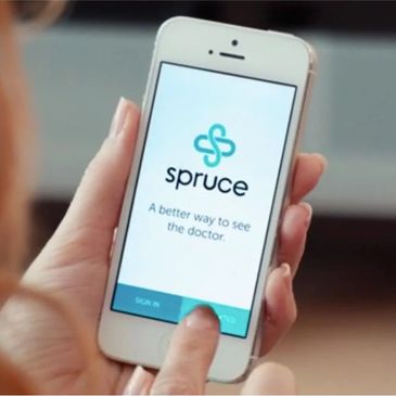 Talk to your doctor without the middleman by texting directly through Spruce app