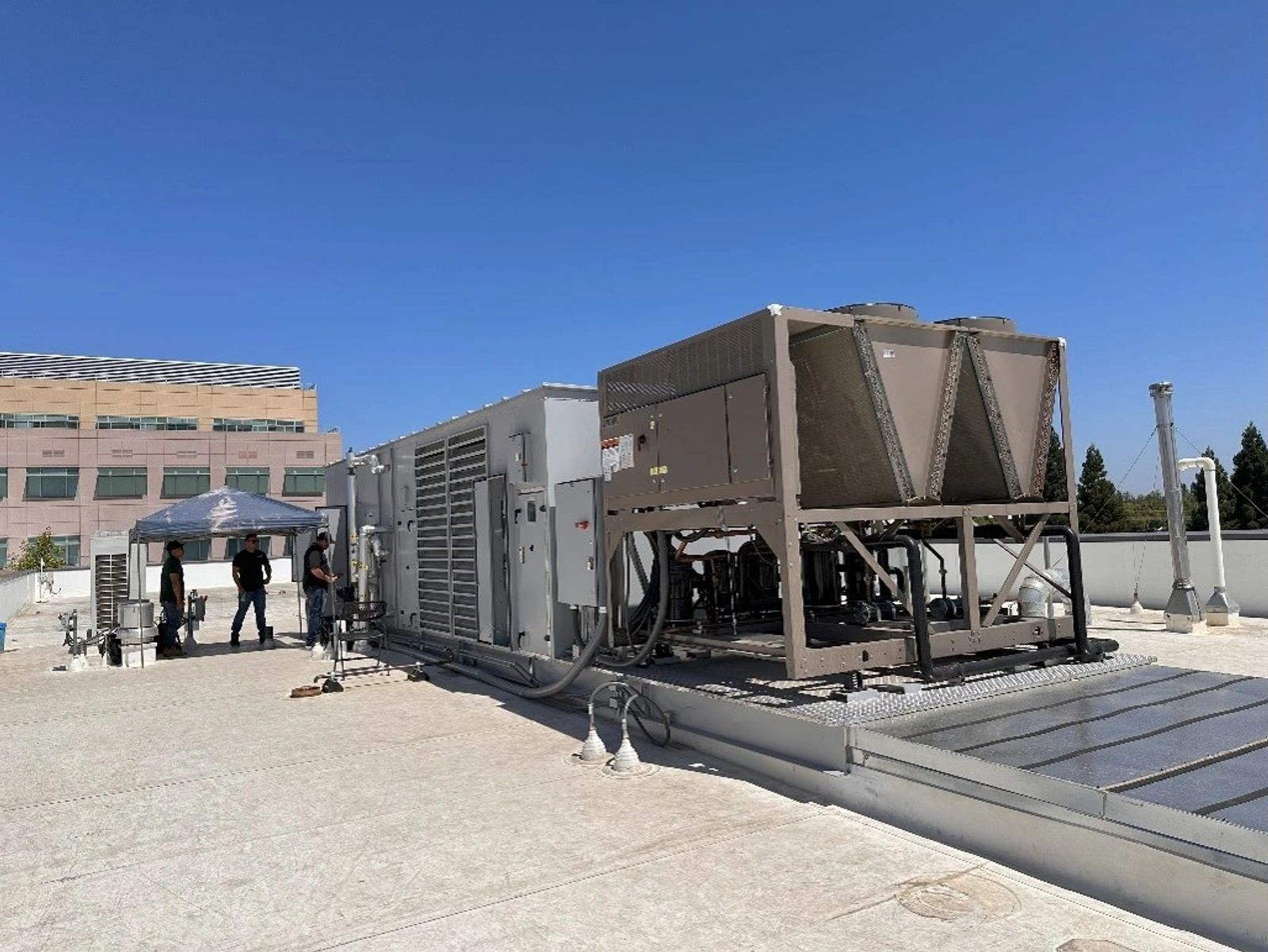 Air handler commissioning