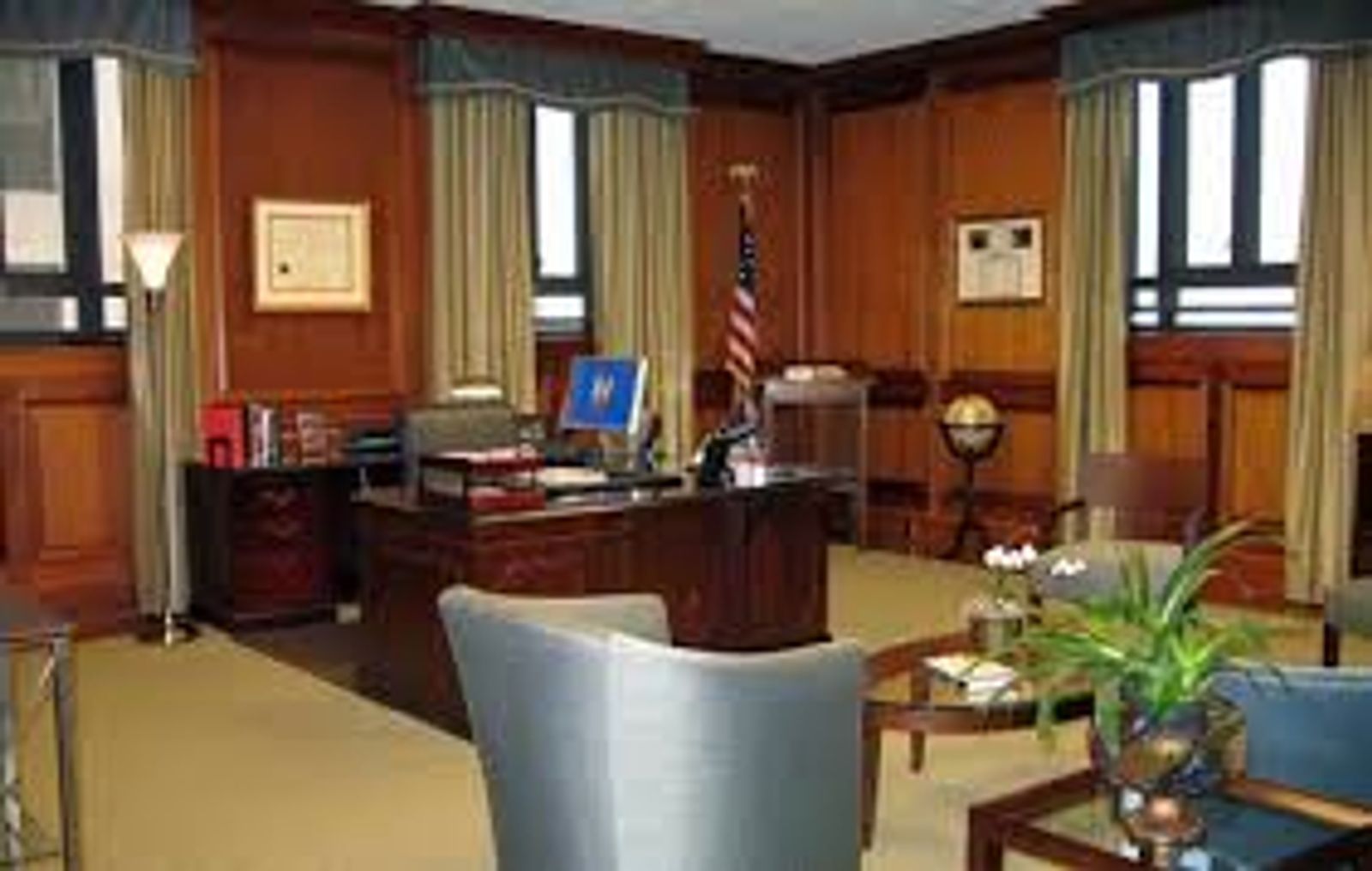 Judges chamber at Moakley Courthouse