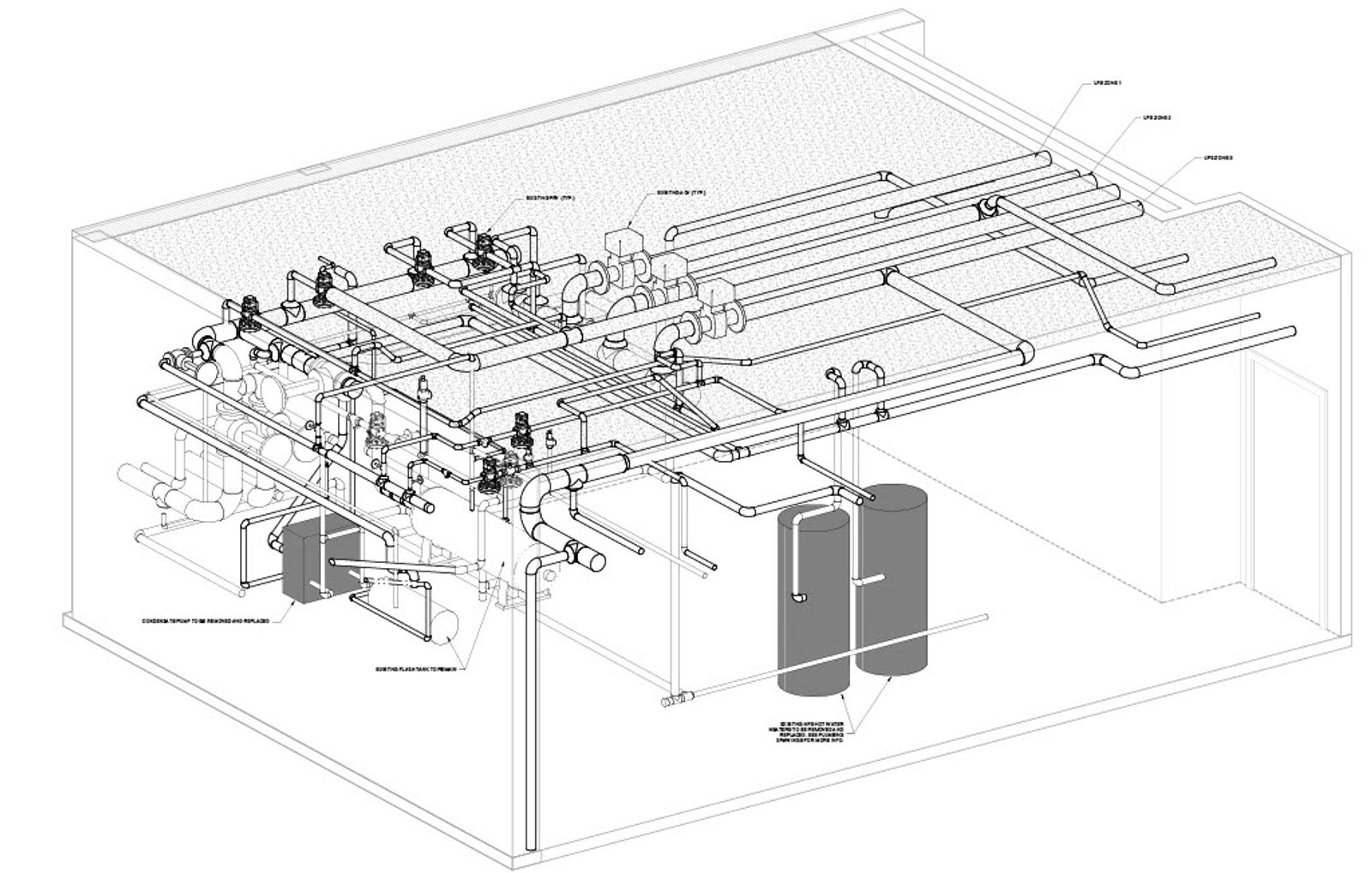 Manchester VAMC steam pipe