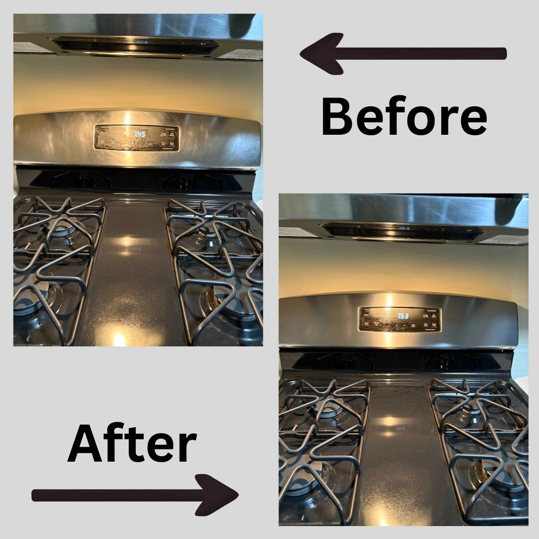 Stove Stainless Steel Scratch Removal