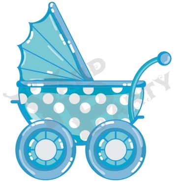 Baby Theme - Blue Carriage