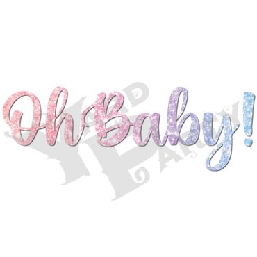 Baby Theme - Oh Baby Flash Sign