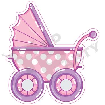 Baby Theme - Pink Carriage