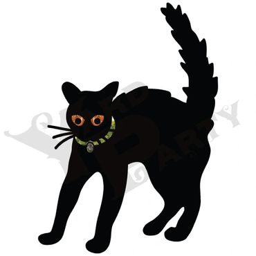 Holiday Theme - Halloween Black Cat