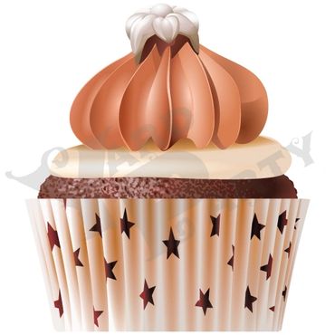 Sweet Treats Theme - Cupcake Chocolate Stars