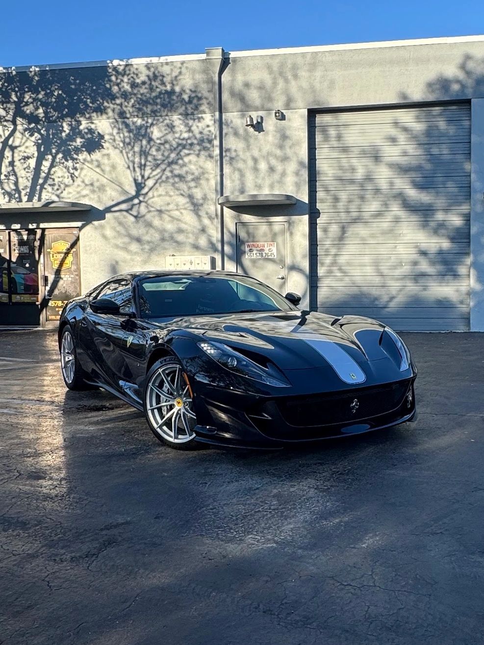 Ferrari ceramic coating West Palm Beach LOOKS Auto Detailing