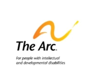 A logo of The Arc, a non-profit devoted to people with intellectual and developmental disabilities 