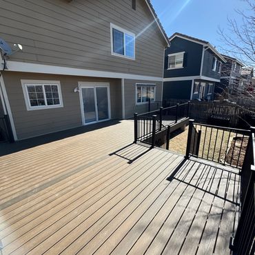 Deck builder aurora, deck builder parker, deck builder centennial, steel framing deck, steel railing
