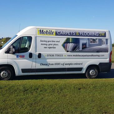 Mobile Flooring showroom. Vinyl Flooring Plymouth. Flooring in plymouth.Carpets in plymouth