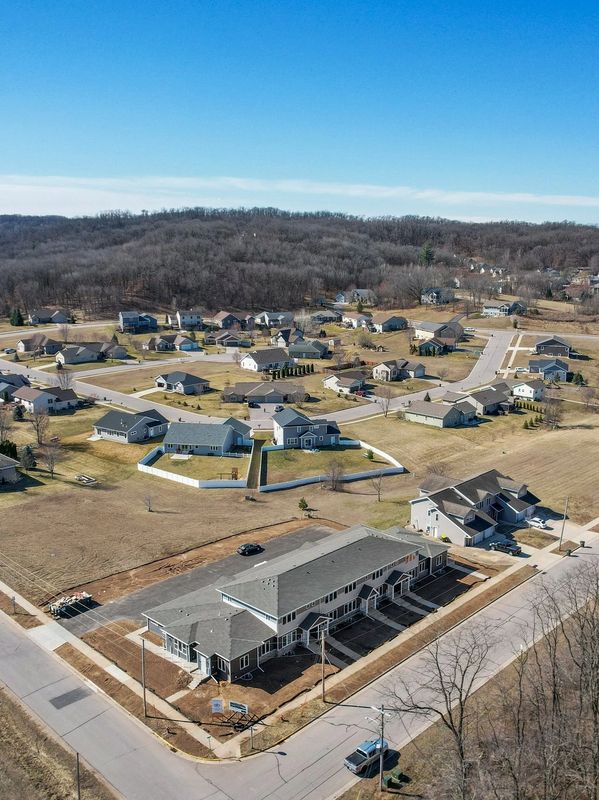 Aerial shot of Jannah Village