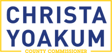 Christa Yoakum for county commissioner