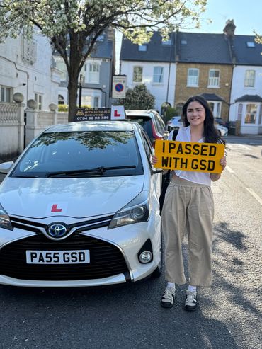 Student passed driving test in high Wycombe first time!!