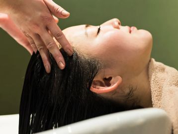 korean head spa treatment