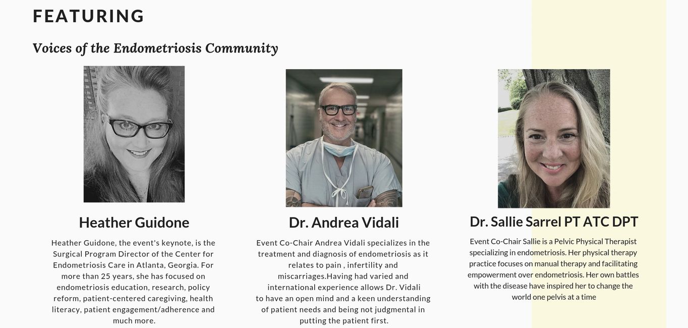 The Endometriosis Summit Patient & Practitioner Town Meeting