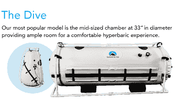 Most Popular Mild Hyperbaric Chamber AirMed Hyperbarics Summit to Sea Vertical Hyperbaric Chamber