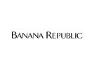 Logo of Banana Republic in black serif font on a white background.