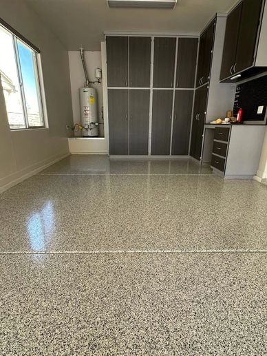 Epoxy Flake Broadcast In Prescott Valley Arizona 
