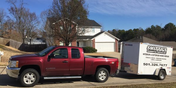 Smitty’s Truck and tool trailer