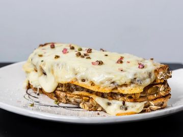 Tripe Cheese sourdough Toast