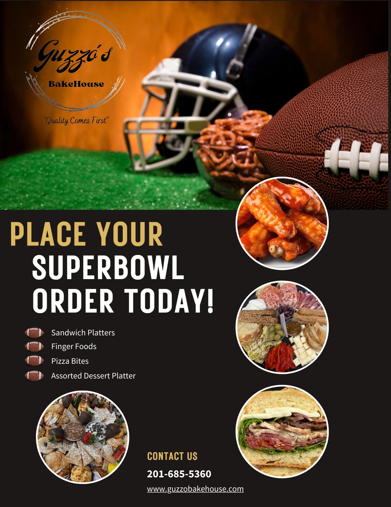 Specialty Catering Menus