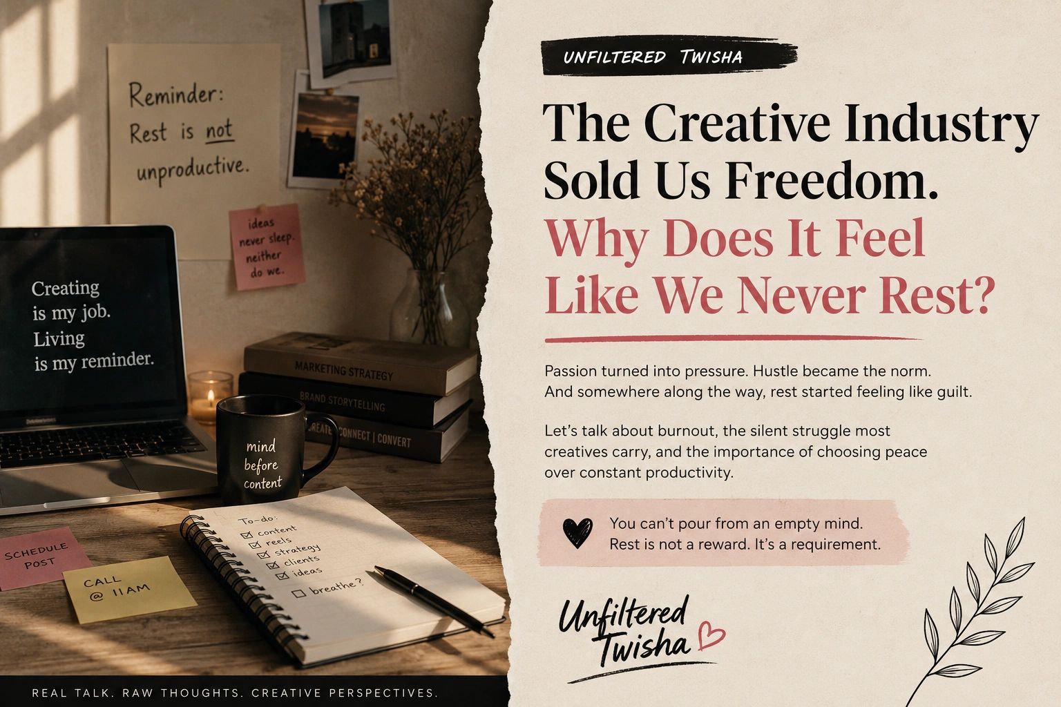 Cover for The Creative Industry Sold Us Freedom.